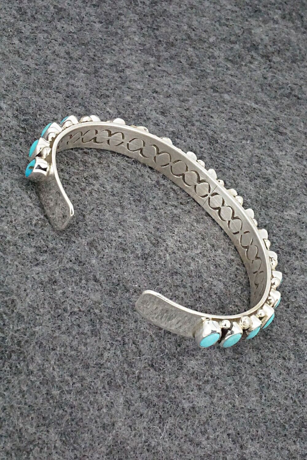 Turquoise & Sterling Silver Bracelet - Darlene Begay