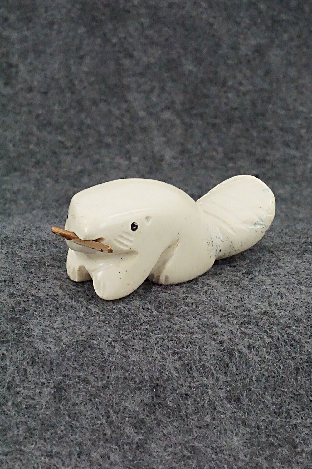 Beaver Zuni Fetish Carving - Justin Red Elk