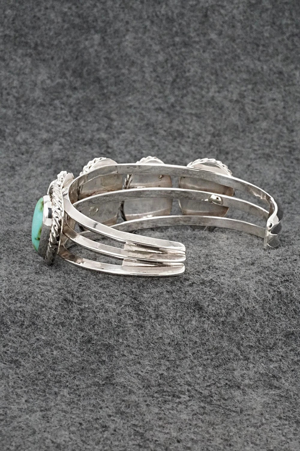 Turquoise & Sterling Silver Bracelet - Melvin Jones
