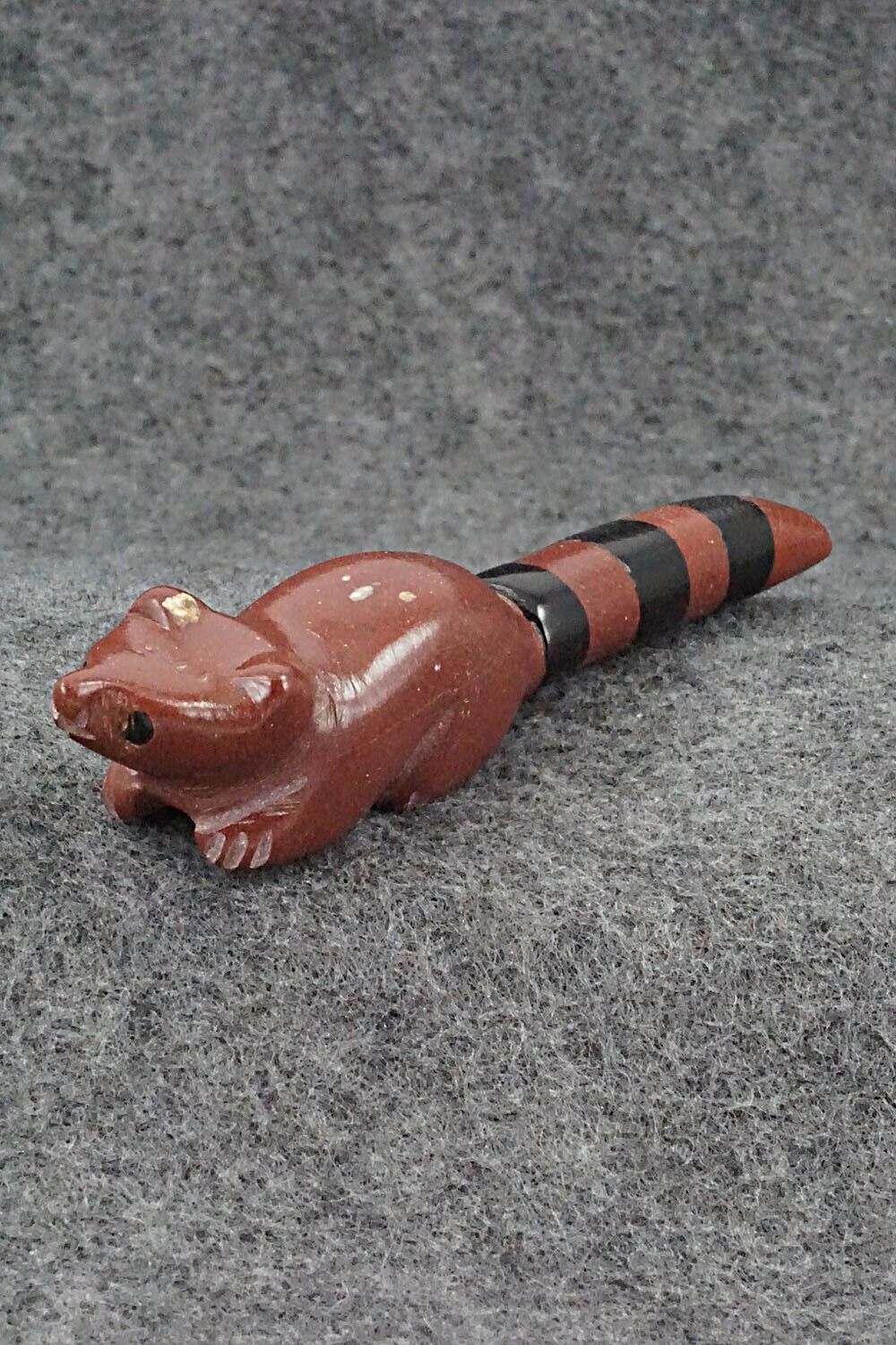 Racoon Zuni Fetish Carving - Justin Red Elk