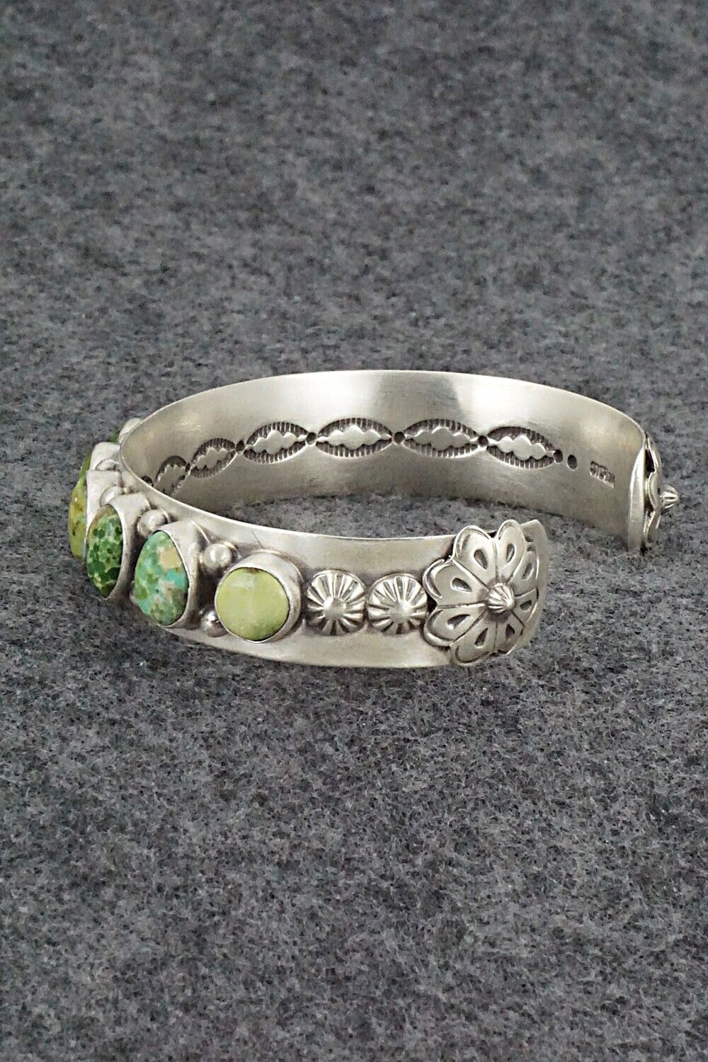 Turquoise & Sterling Silver Bracelet - Tom Lewis