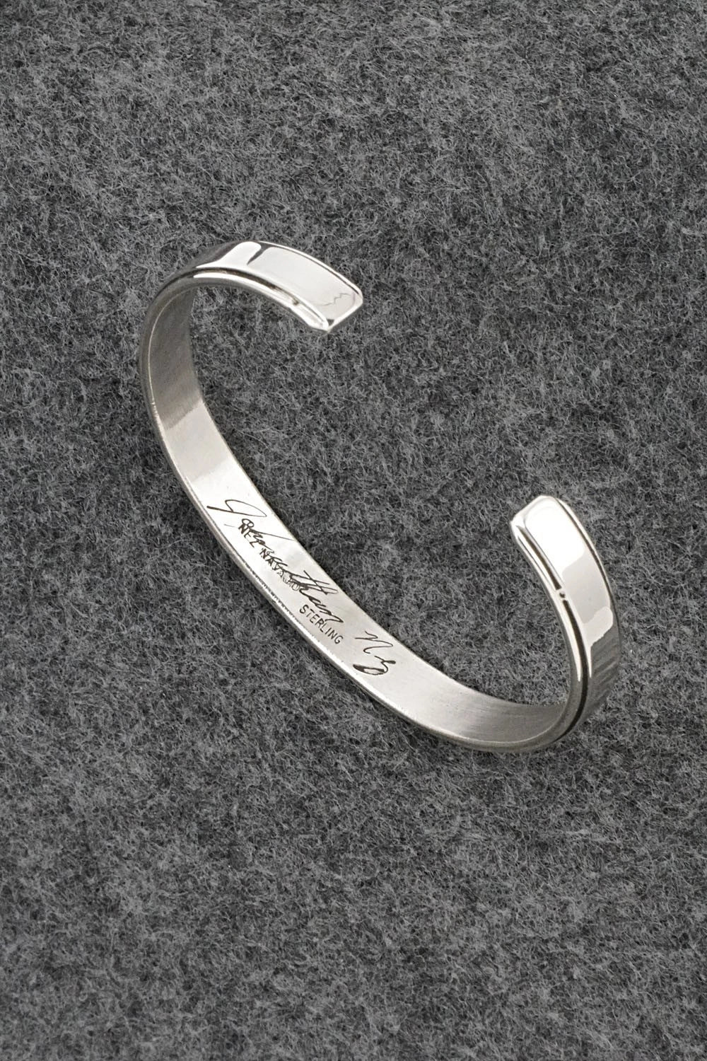 Sterling Silver Bracelet - Jonathan Nez