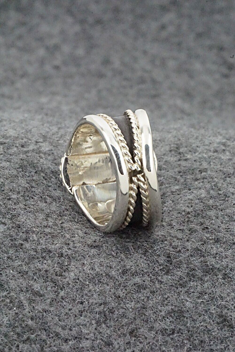Turquoise & Sterling Silver Ring - Thomas Yazzie - Size 7