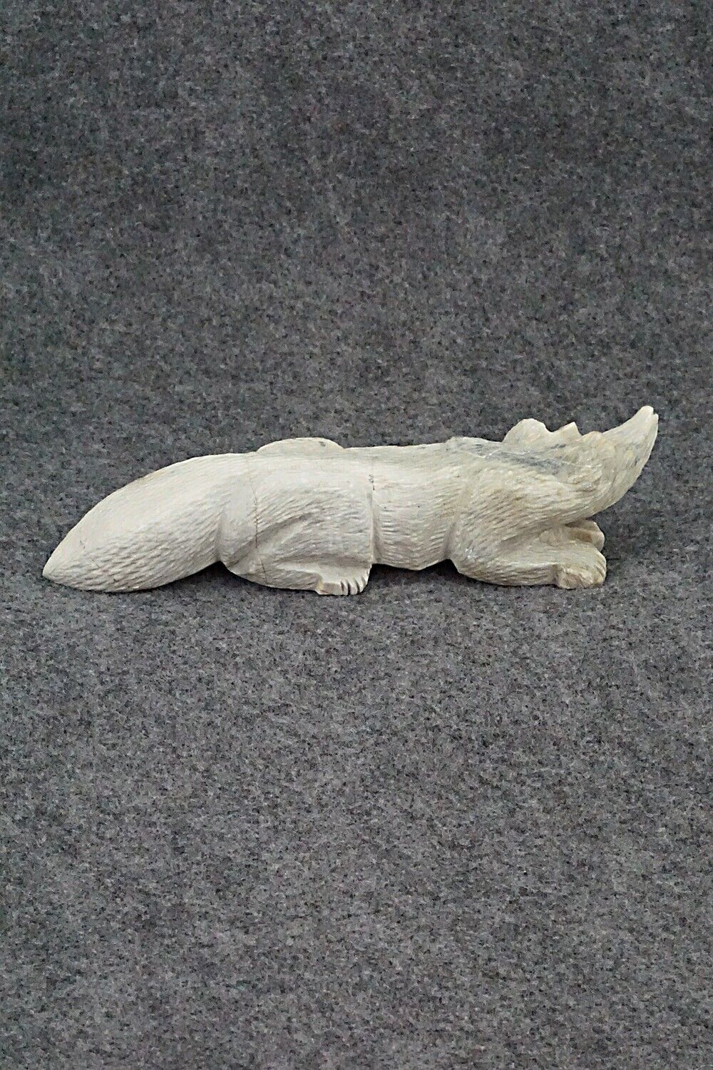 Wolf Zuni Fetish Carving - Tony Mackel