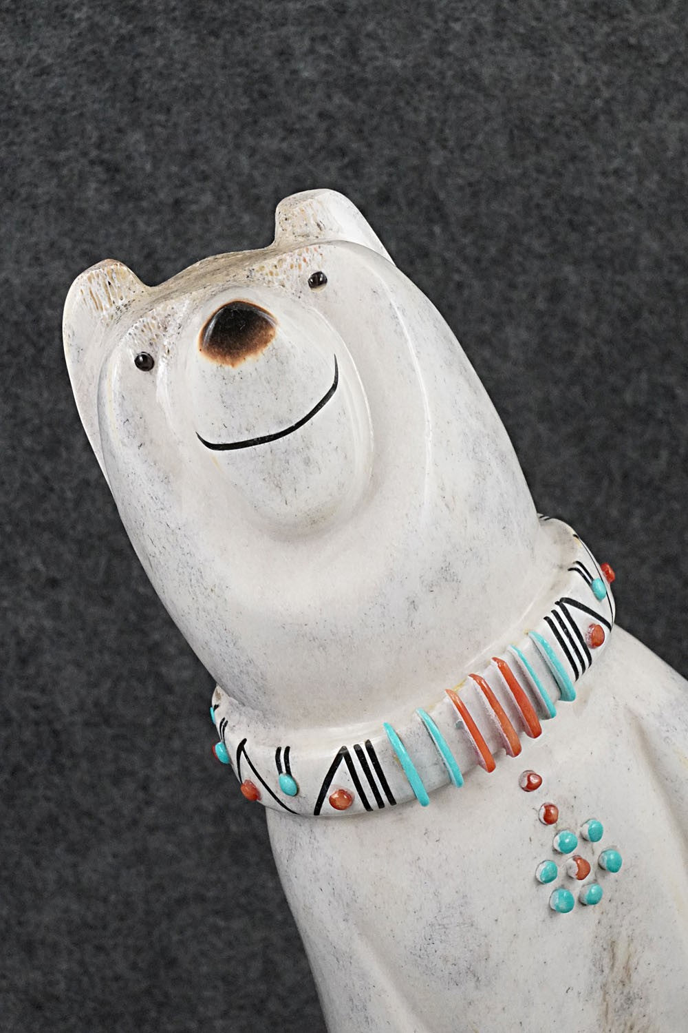 Dancing Bear Zuni Fetish Carving - Claudia Peina