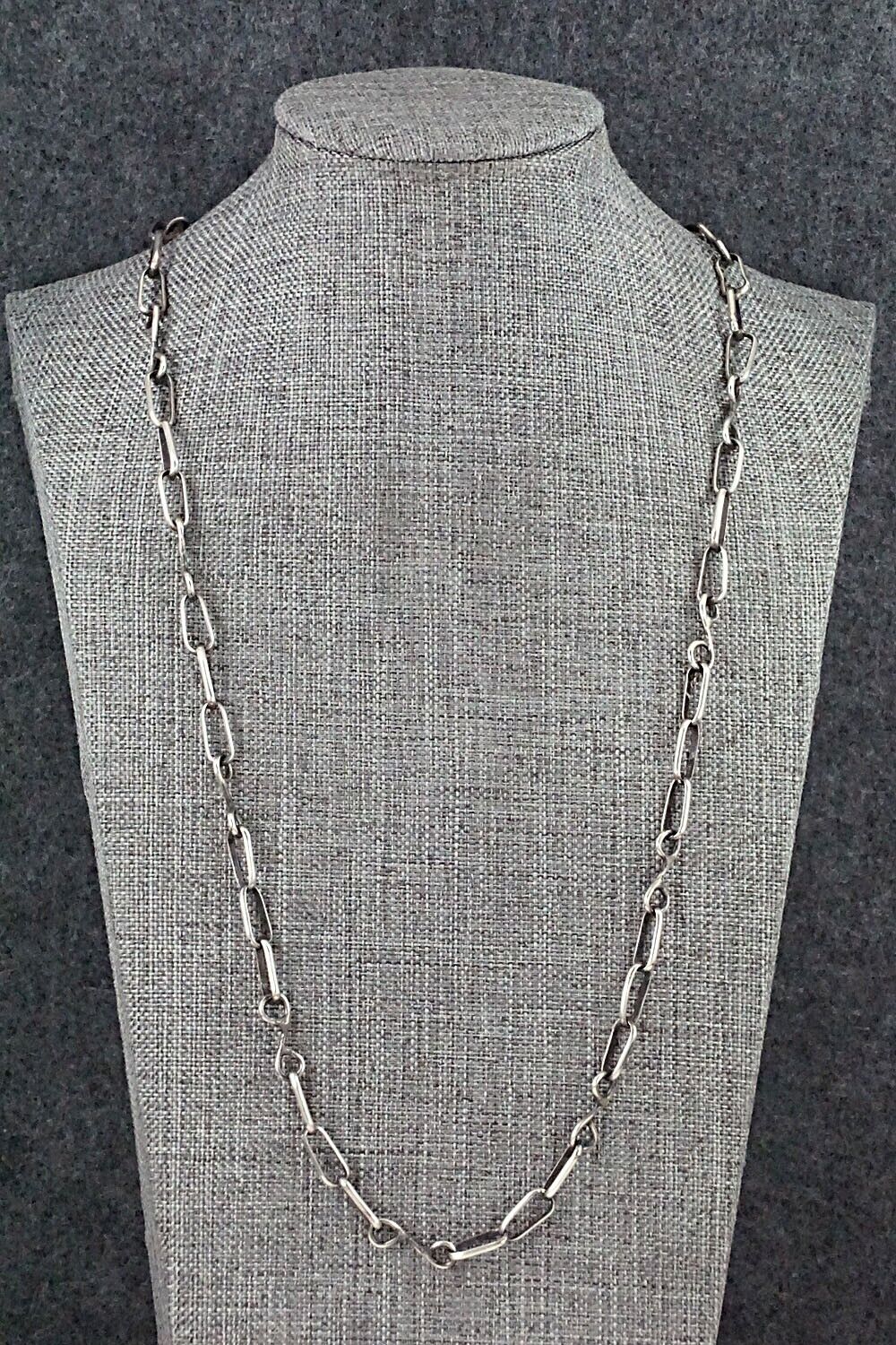 Sterling Silver Chain Necklace - Katherine Yazzie