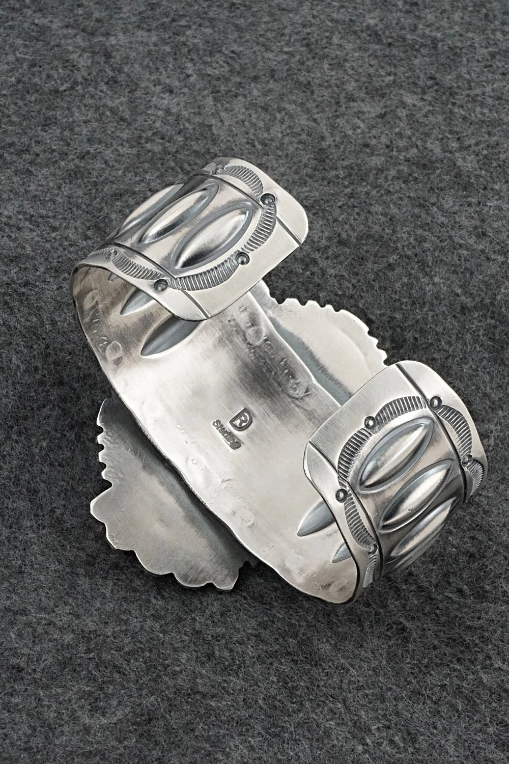 Turquoise & Sterling Silver Bracelet - Raymond Delgarito