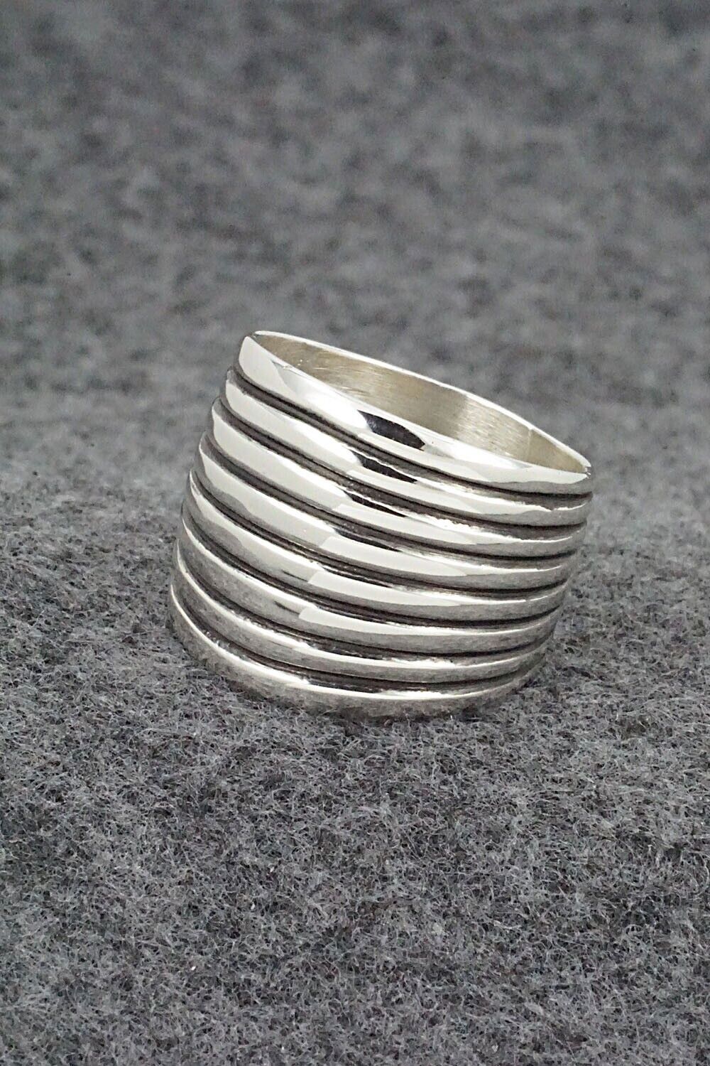 Sterling Silver Ring - Elgin Tom - Size 10.5