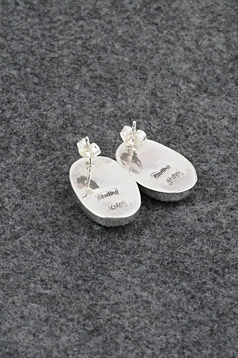 Morado & Sterling Silver Earrings - Murray Hannaweeka