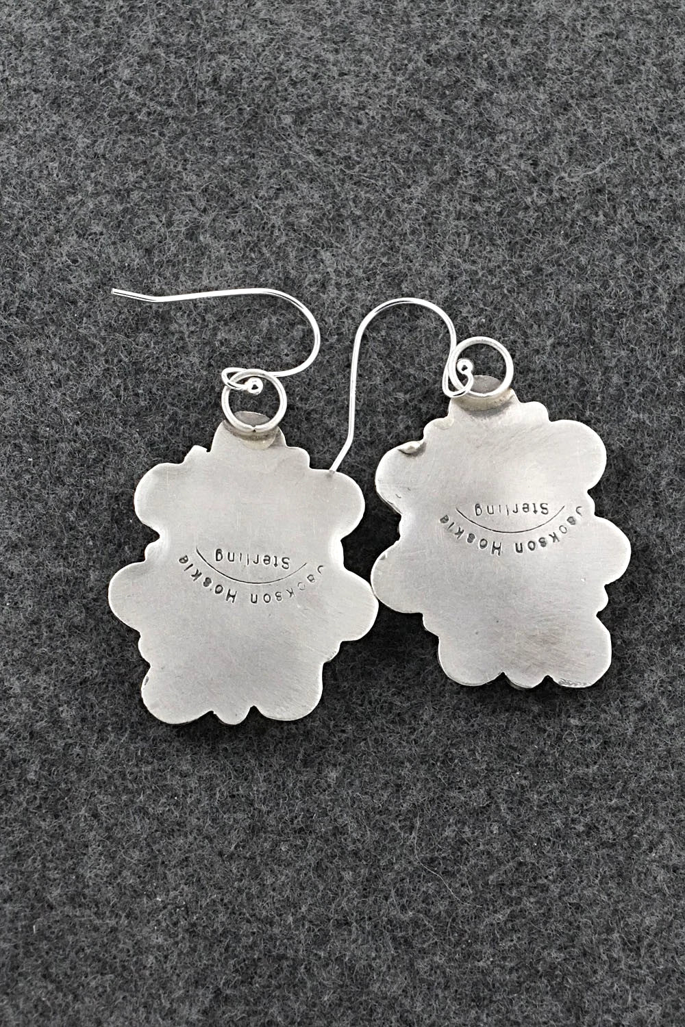 Turquoise & Sterling Silver Earrings - Jackson Hoskie