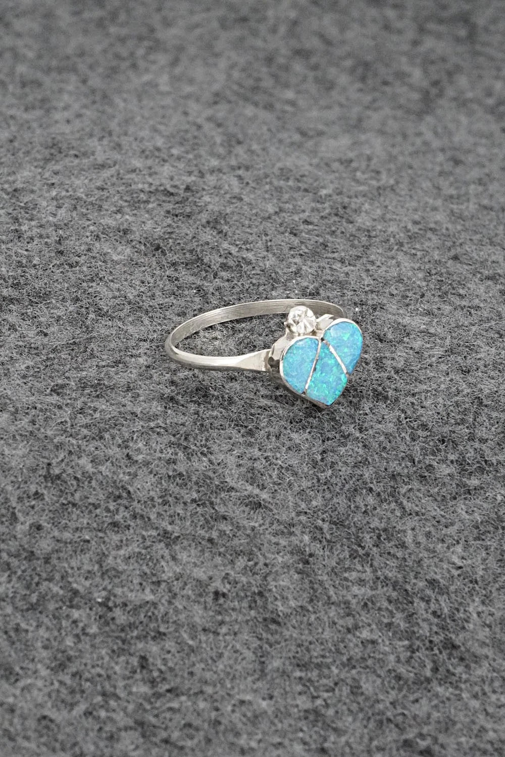 Opalite & Sterling Silver Ring - Ola Eriacho - Size 9