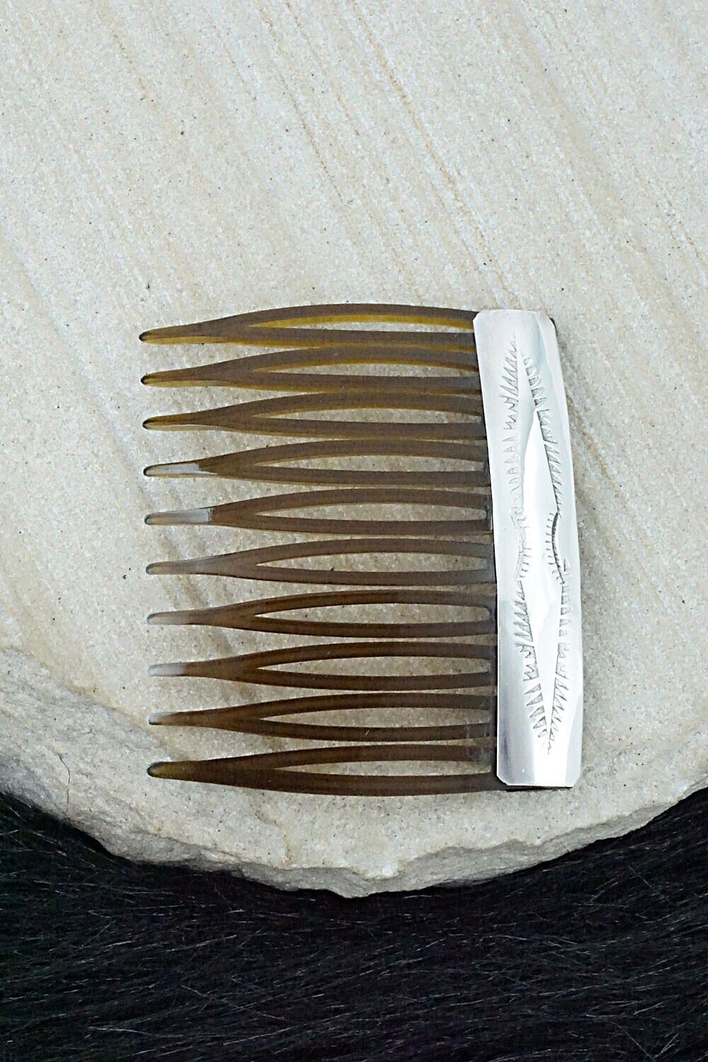 Sterling Silver Hair Combs - Randall Dalgai