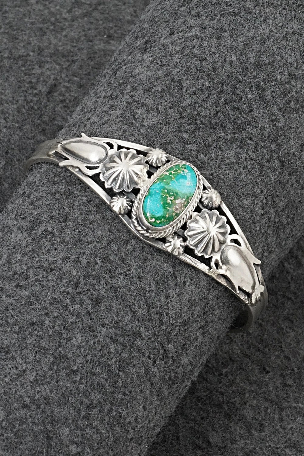 Turquoise & Sterling Silver Bracelet - Sharon McCarthy