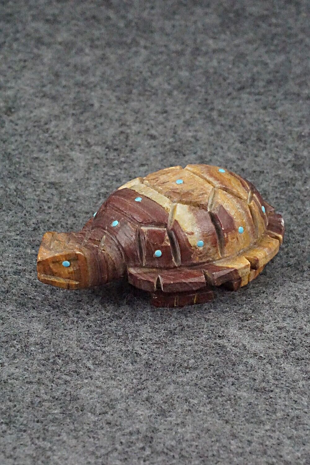 Tortoise Turtle Zuni Fetish Carving - Douglas Martza
