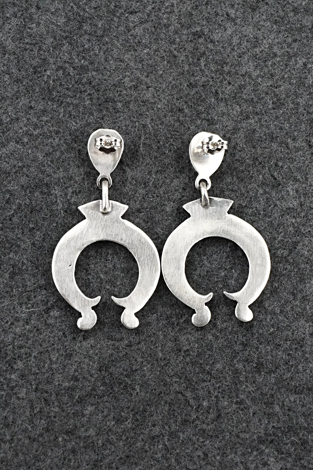 Turquoise & Sterling Silver Earrings - Verley Betone