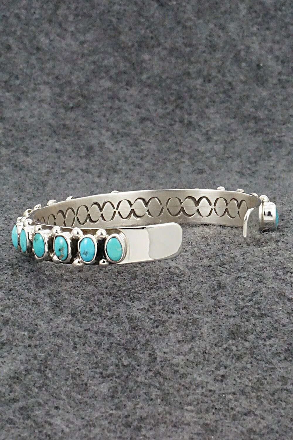 Turquoise & Sterling Silver Bracelet - Darlene Begay