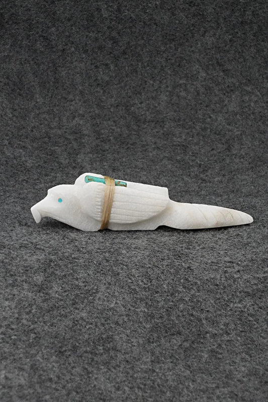 Eagle Zuni Fetish Carving - Herb Halate