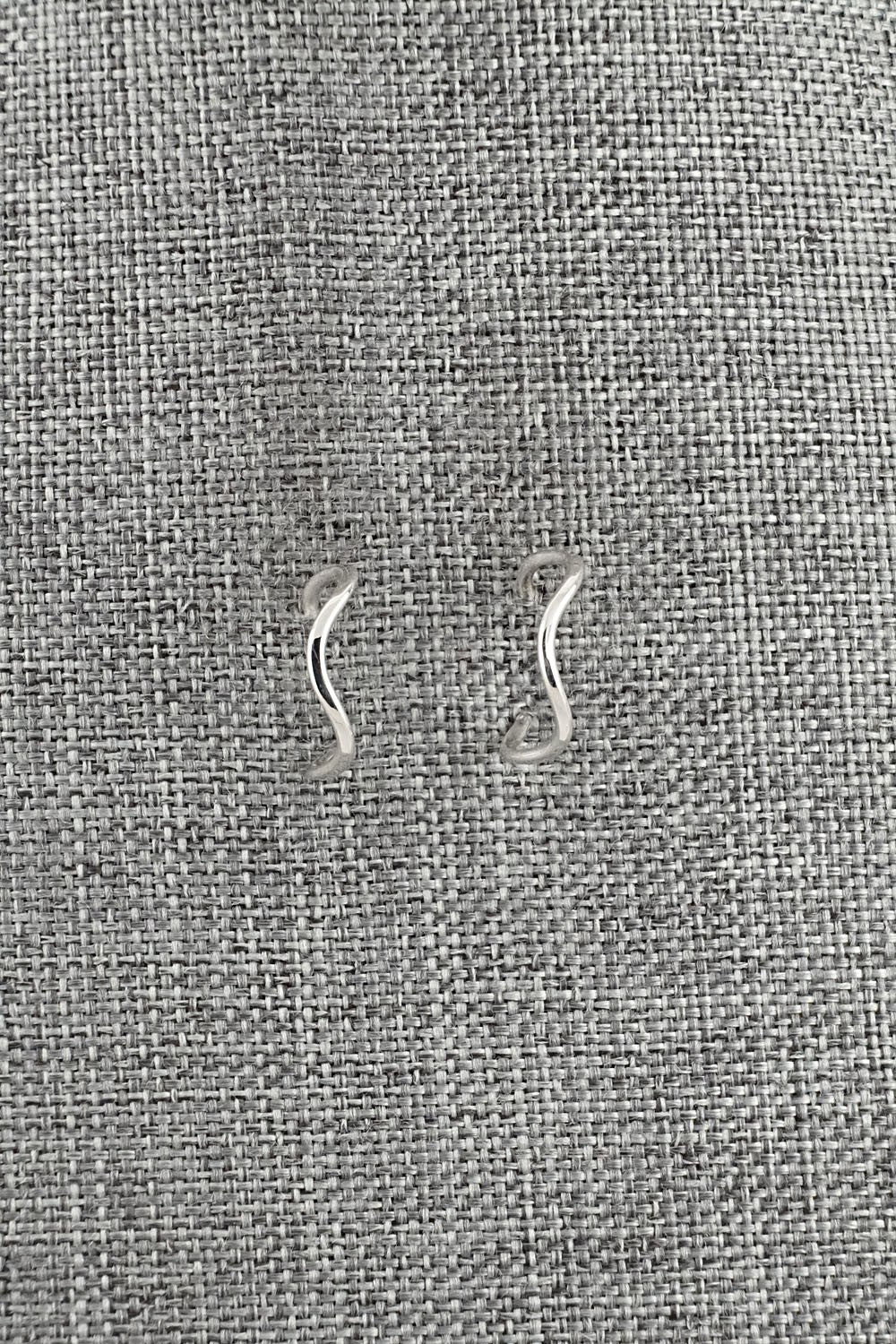 Sterling Silver Hoop Earrings - Elaine Tahe