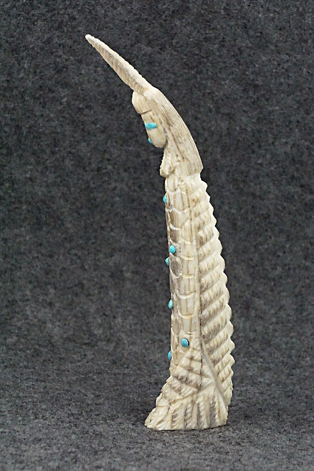 Corn Maiden Zuni Fetish Carving - Garrick Weeka