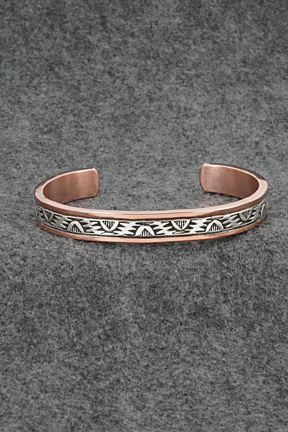 Copper & Sterling Silver Bracelet - Wylie Secatero