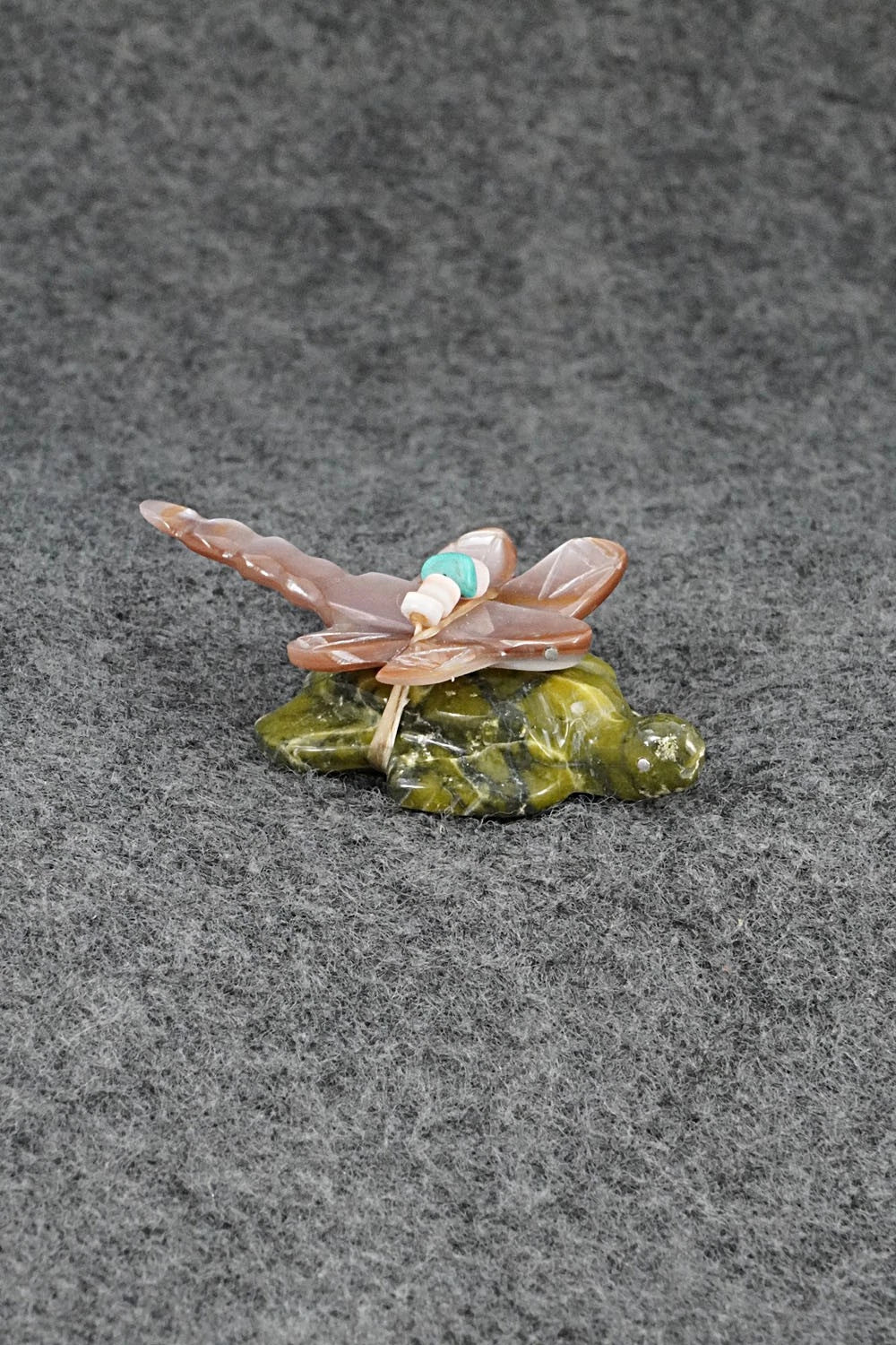 Turtle Zuni Fetish Carving - Daisy Rose Leonard