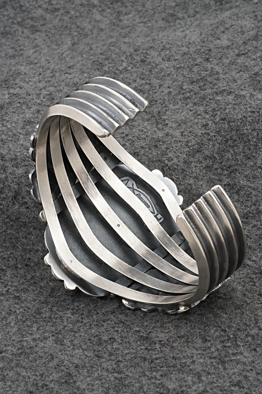 Turquoise & Sterling Silver Bracelet - Hank Vandever