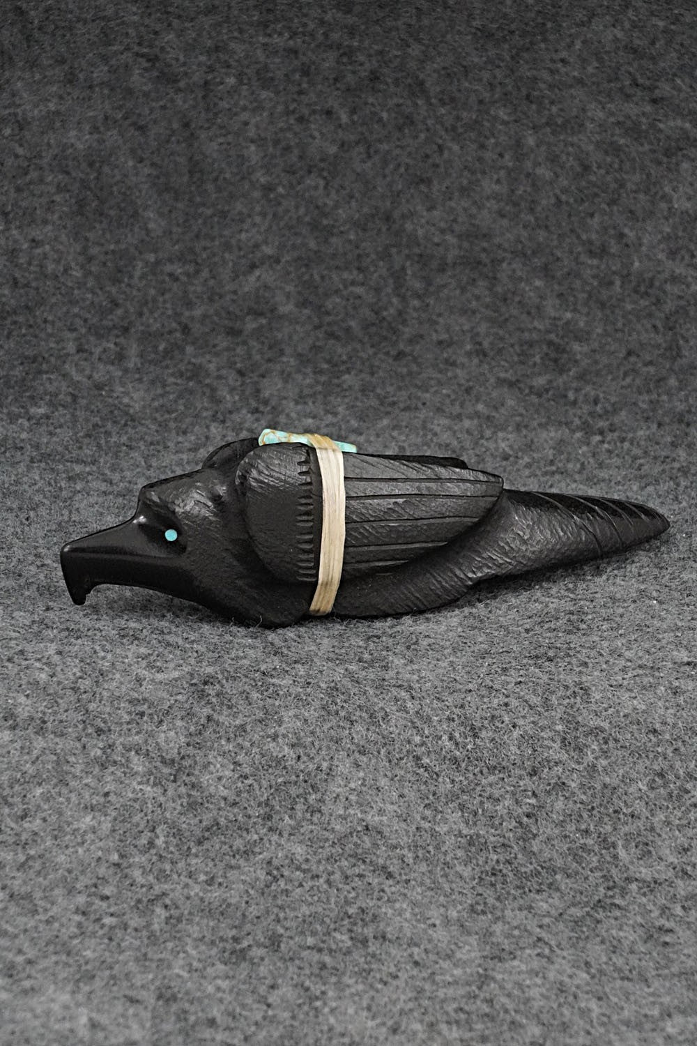 Eagle Zuni Fetish Carving - Herbert Halate
