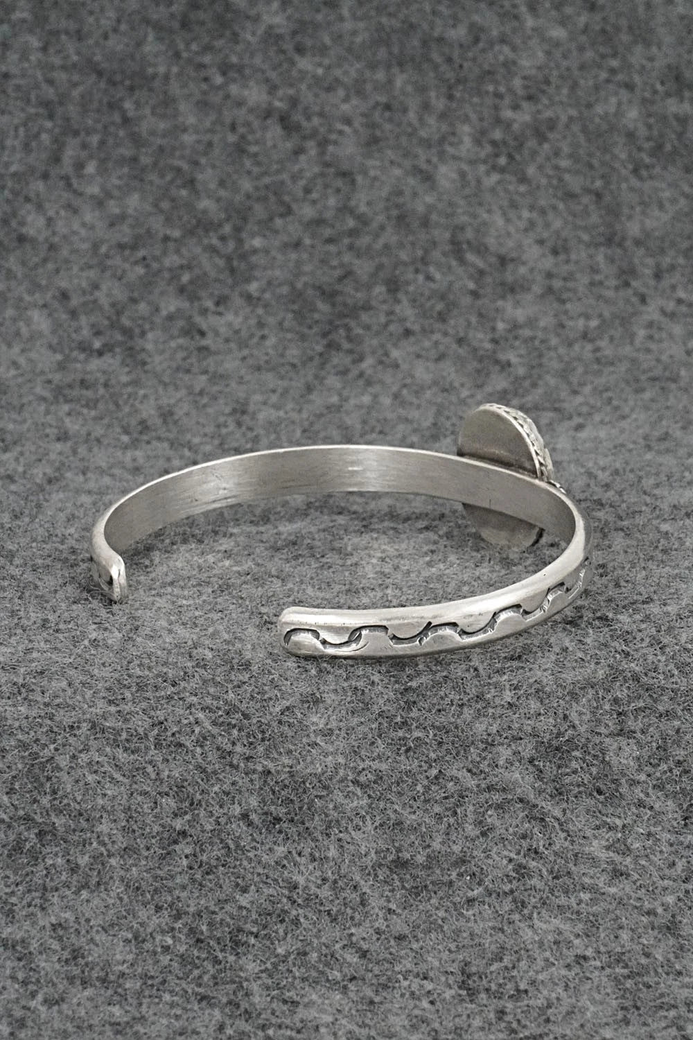 Turquoise & Sterling Silver Bracelet - Samuel Yellowhair