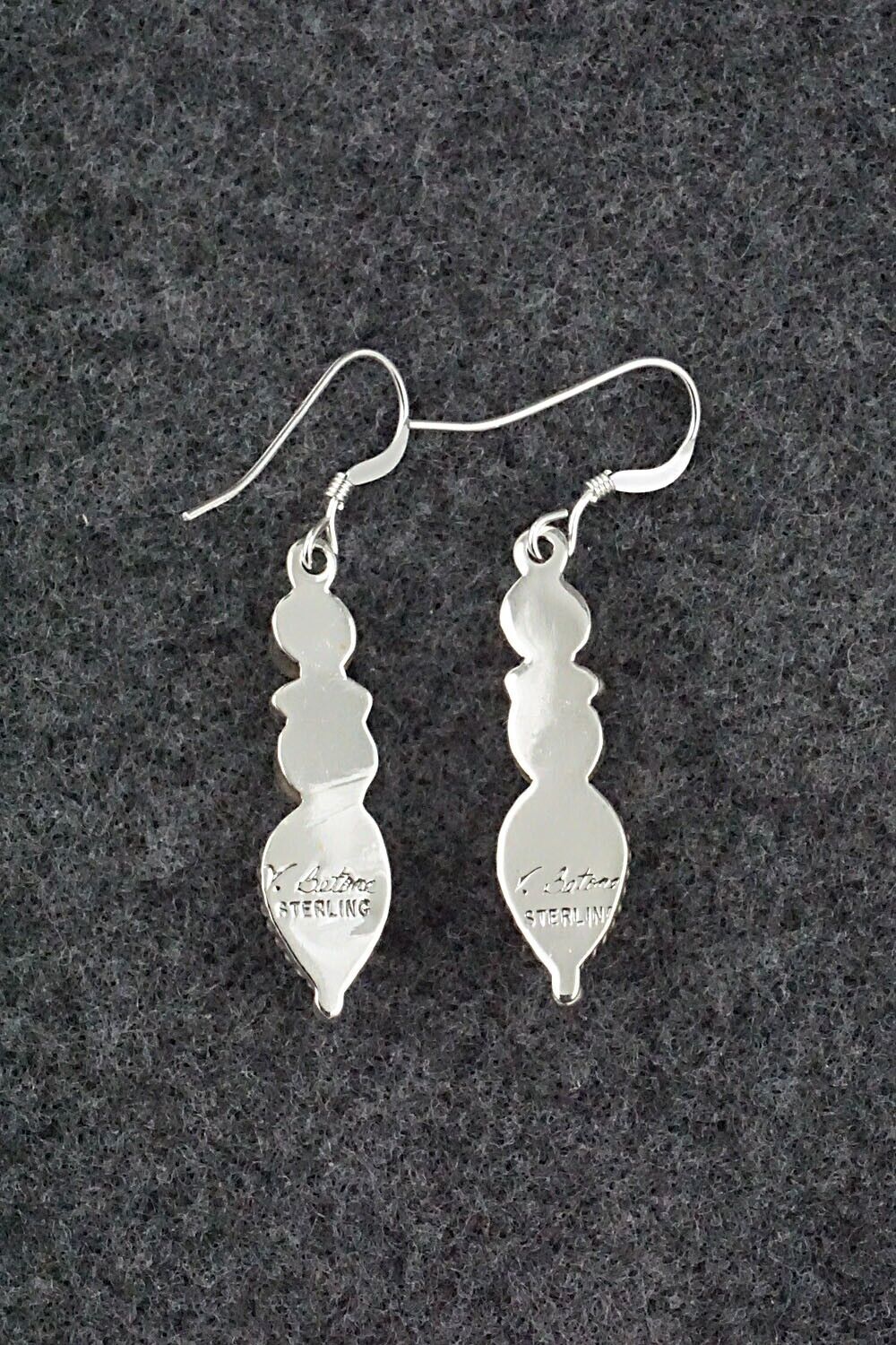 Coral & Sterling Silver Earrings - Verley Betone