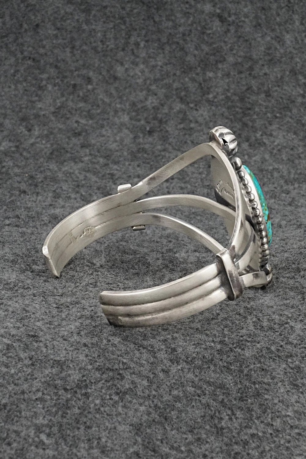 Turquoise & Sterling Silver Bracelet - Darrin Livingston