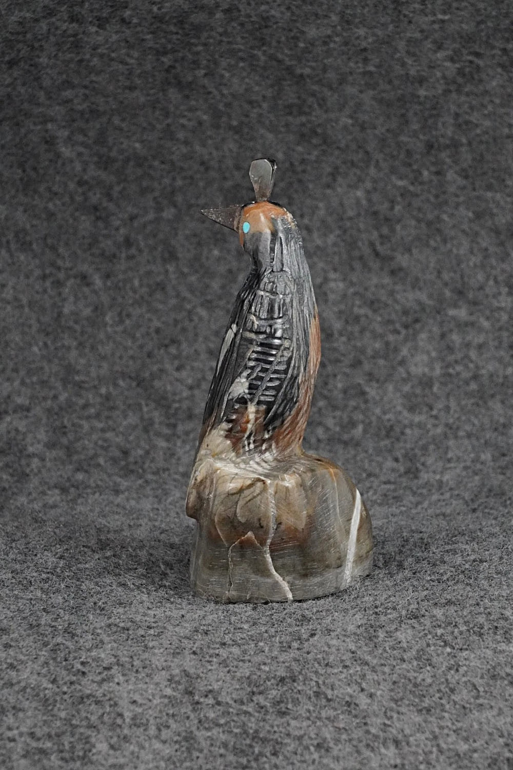 Quail Zuni Fetish Carving - Darrin Boone