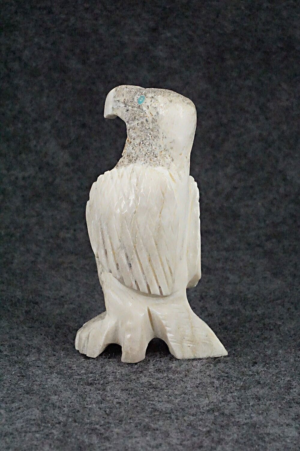 Eagle Zuni Fetish Carving - Allison White