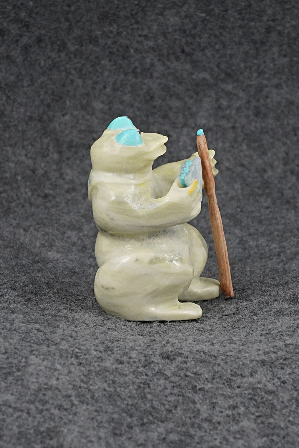 Frog Zuni Fetish Carving - Freddie Leekya