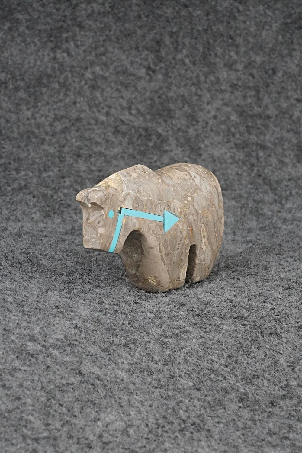 Horse Zuni Fetish Carving - Bernard Laiwakete