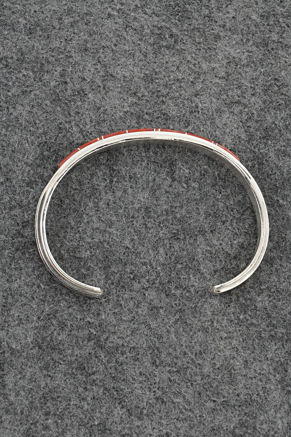 Coral & Sterling Silver Bracelet - Wilbert Muskett Jr.