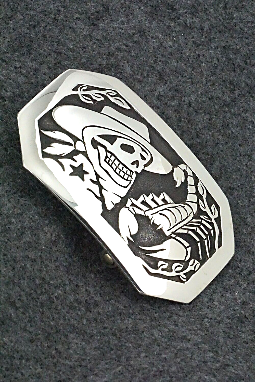 Sterling Silver Belt Buckle - Sonny Gene