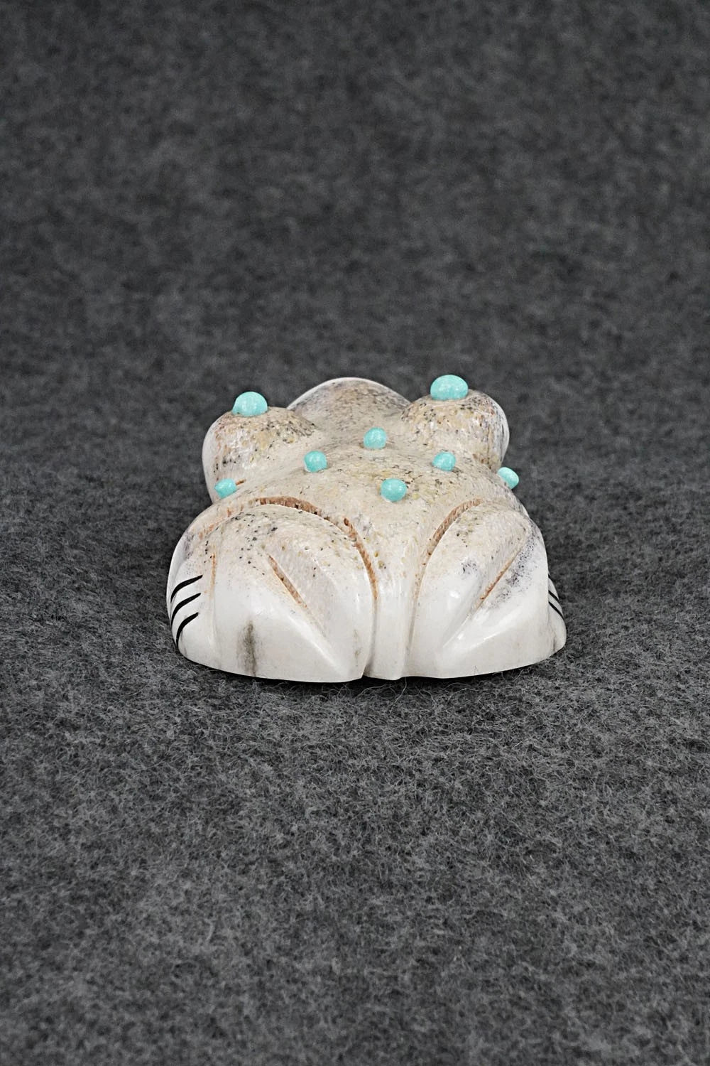 Frog Zuni Fetish Carving - Claudia Peina