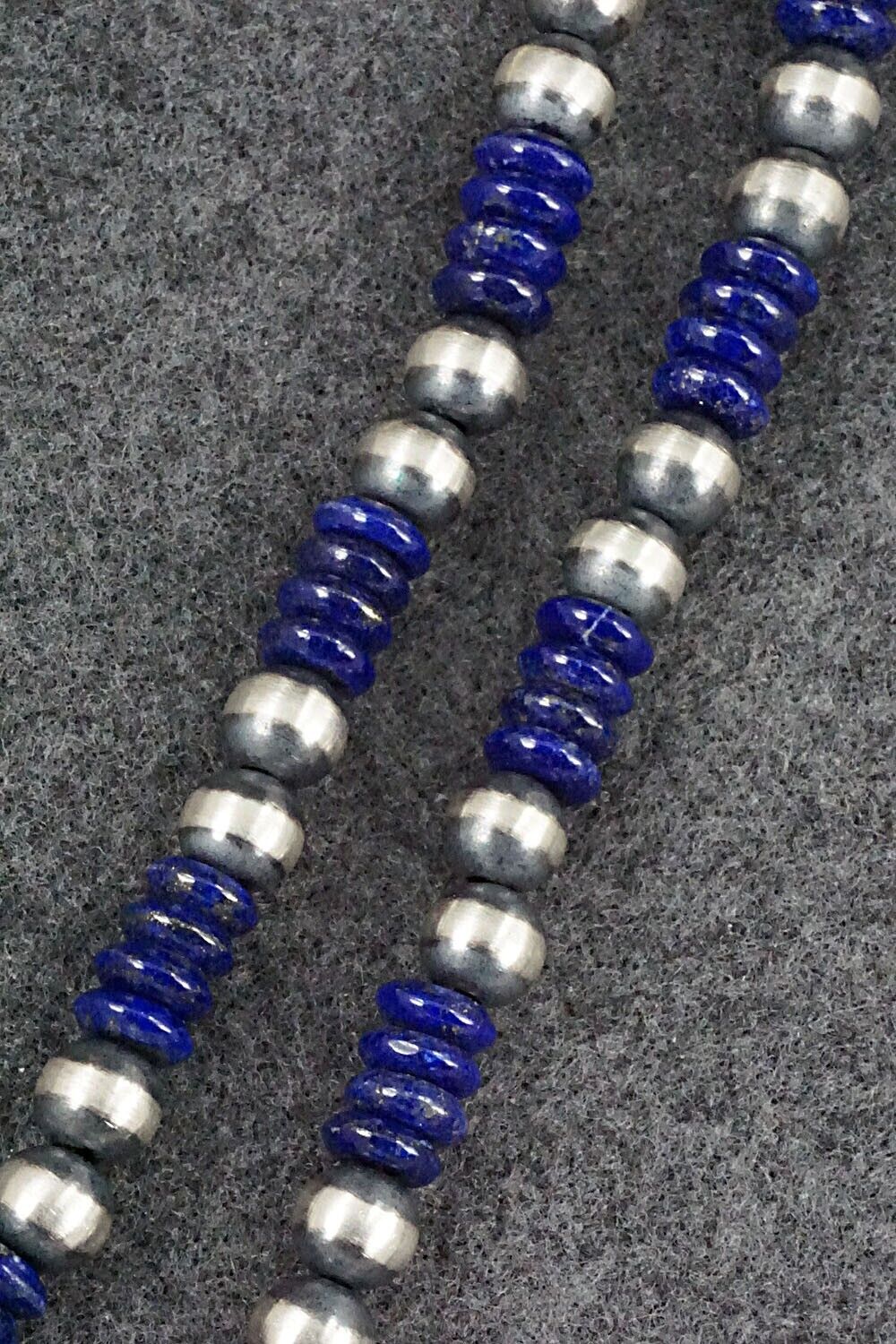 Lapis & Sterling Silver Necklace - Doreen Jake