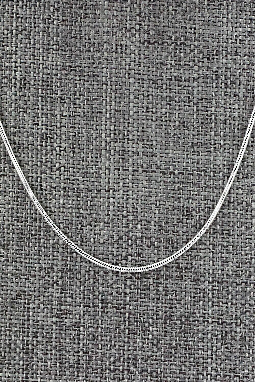 Sterling Silver Chain Necklace - Sterling Silver 16"