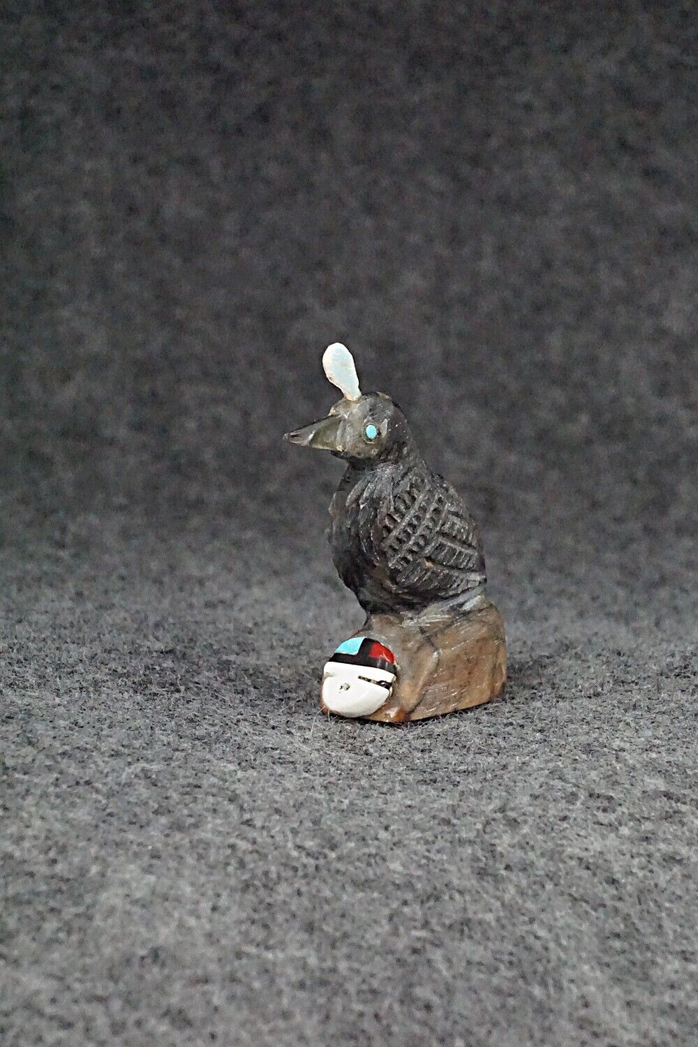 Quail Zuni Fetish Carving - Darrin Boone