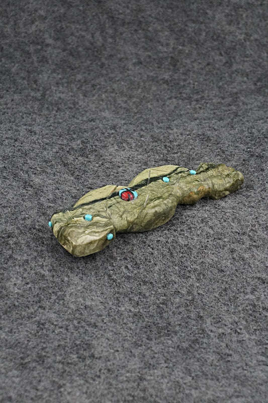 Rattle Snake Zuni Fetish Carving - Dannette Laate