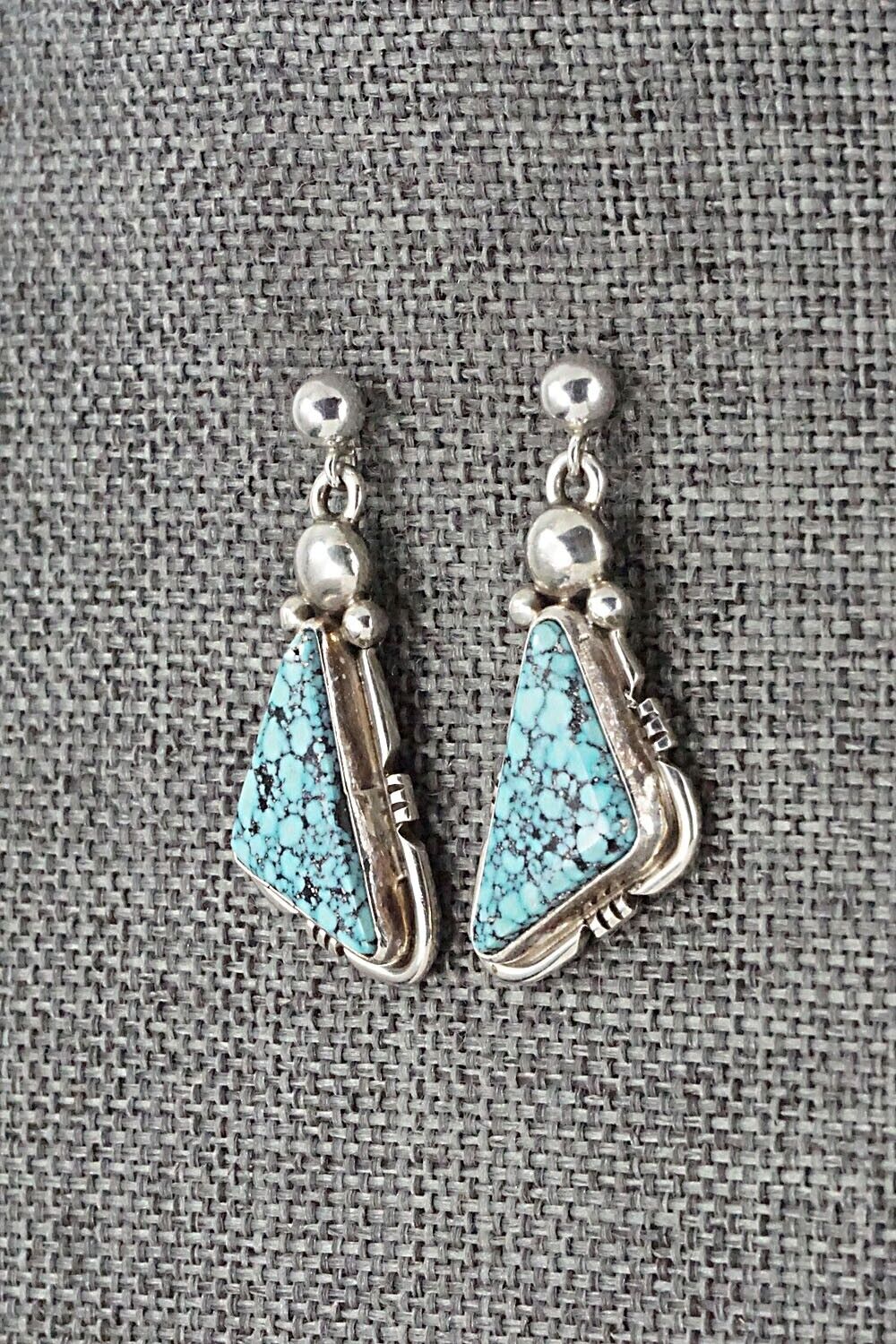 Turquoise & Sterling Silver Pendant and Earrings Set - Oliver Smith