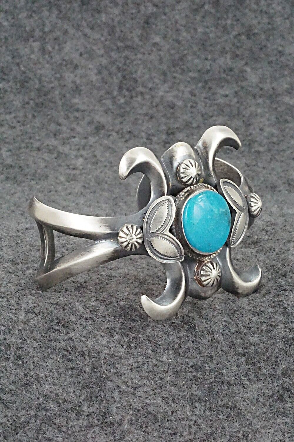 Turquoise & Sterling Silver Bracelet - Henry Morgan