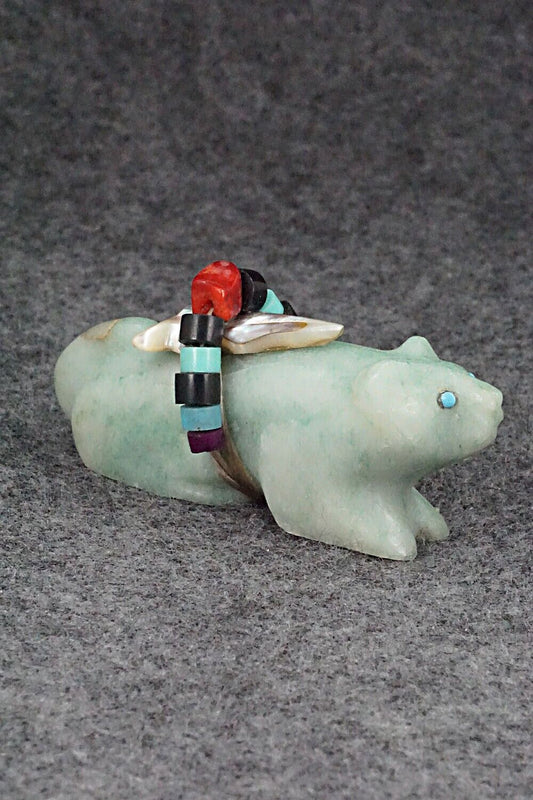Mountain Lion Zuni Fetish Carving - Michael Laweka
