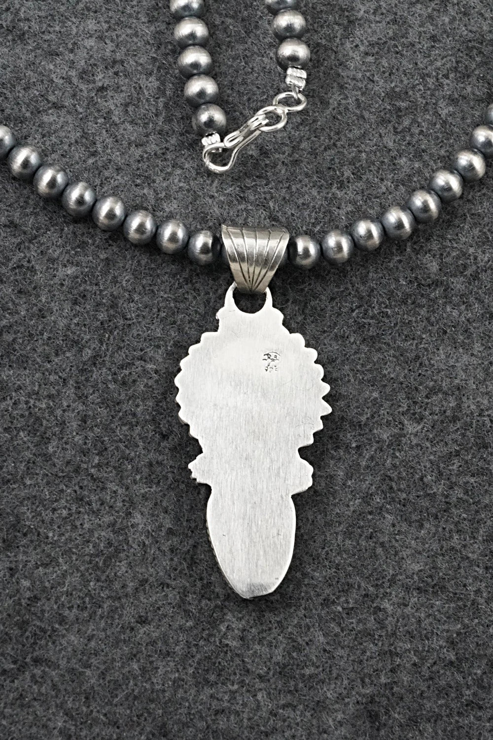 Turquoise & Sterling Silver Necklace - Sharon McCarthy
