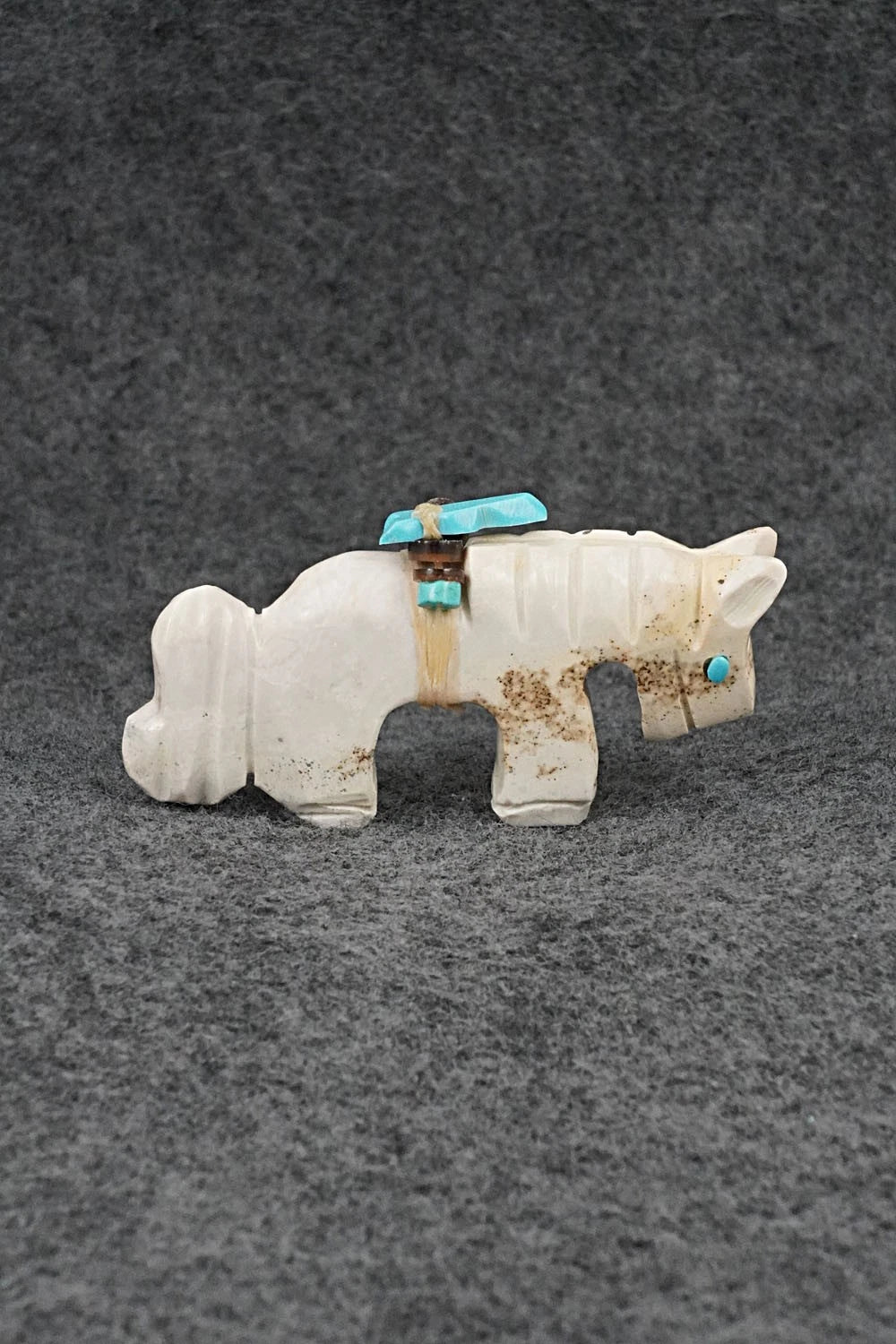 Horse Zuni Fetish Carving - Danette Laate