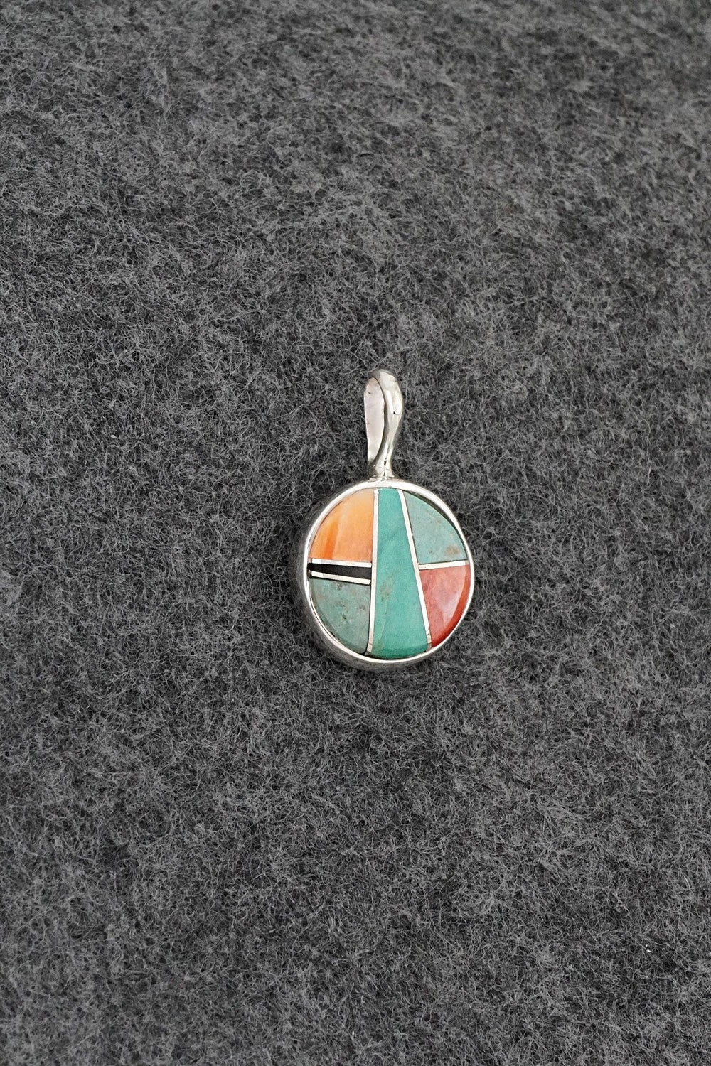 Multi-Stone & Sterling Silver Pendant - Joseph Martinez