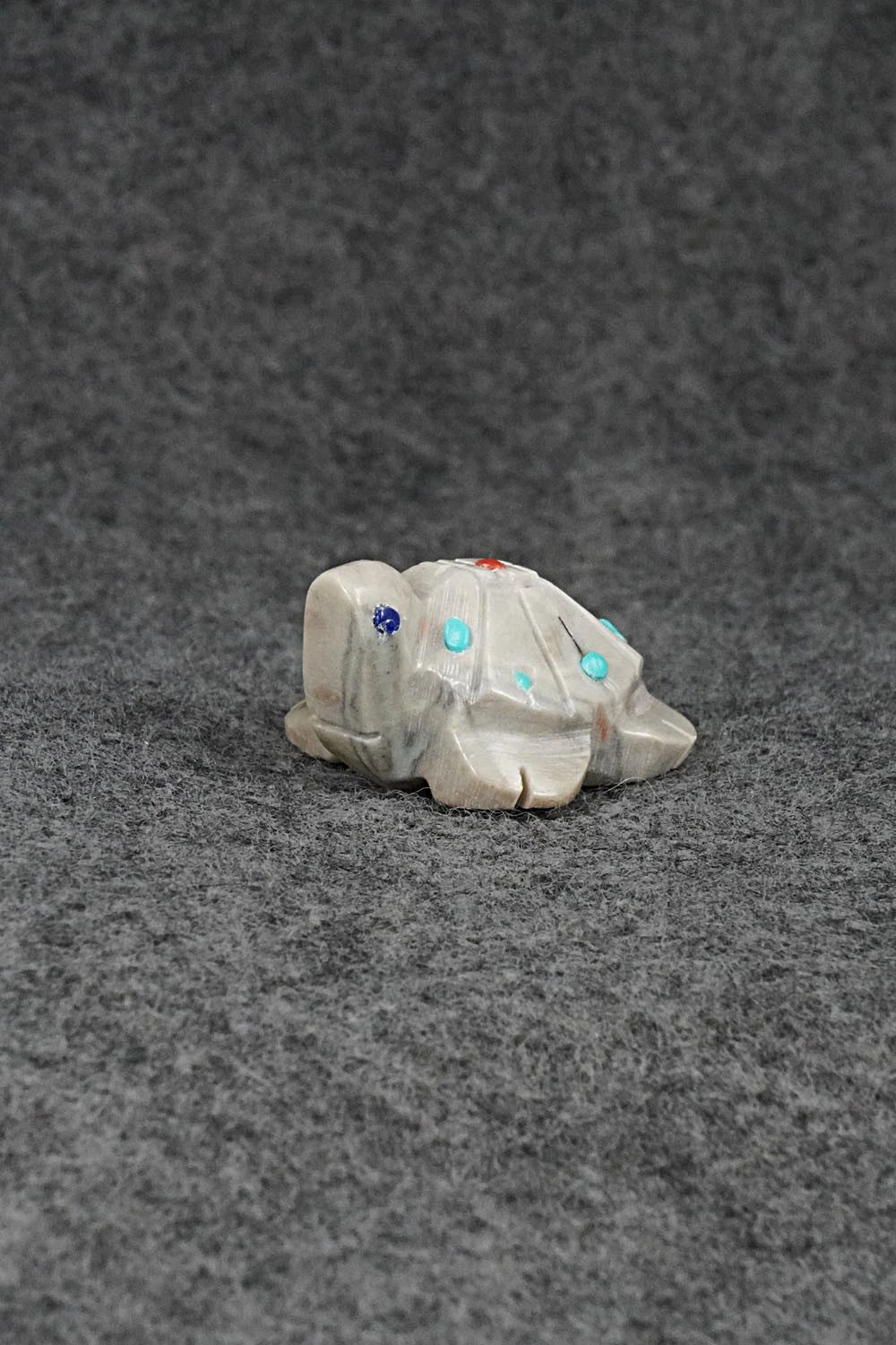 Turtle Zuni Fetish Carving - Carl Etsate