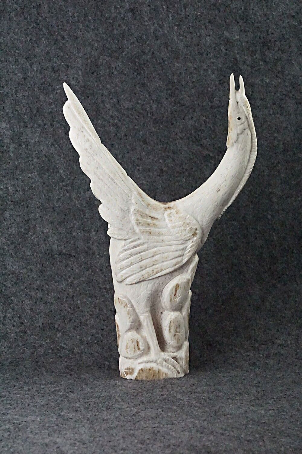 Roadrunner Zuni Fetish Carving - Maxx Laate