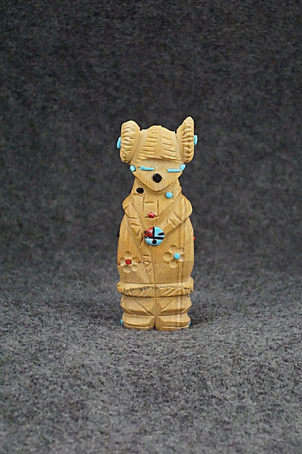 Corn Maiden Zuni Fetish Carving - Danette Laate